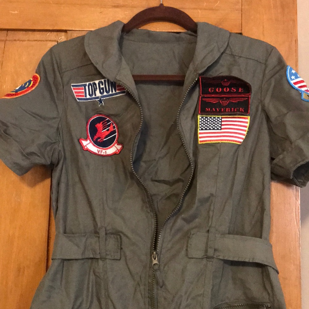 Top Gun Costume Used Size Large